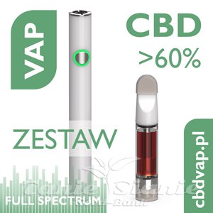 Zestaw VAP CBD 60% + aerozol do aromaterapii 1ml - 2